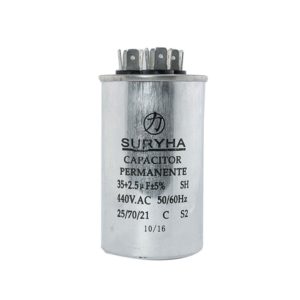 CAPACITOR 35+2,5 UF X 440 V-CBB 65=SUP 0,5 KVAR-5