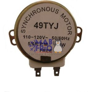 MOTOR DE PRATO 110V EIXO FERRO PARA MICROONDAS