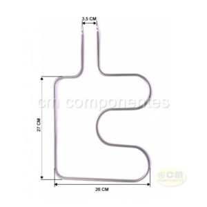 RESIST CORACAO MENOR 1KW 127V 38982