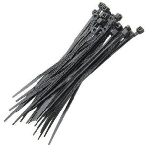 ABRACADEIRA NYLON 2;5X200MM PRETA 100 PCS - KALA