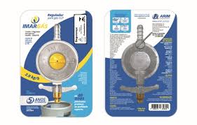 REGULADOR GAS VAZAO 2KG/H - IMAR
