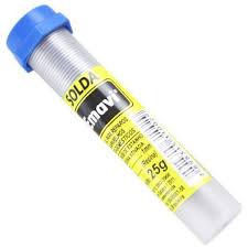 SOLDA ESTANHO TUBO 25GR 63X37 - EMAVI