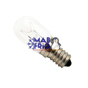 LAMPADA P/REFRIG 15W 127V TUBOLAR