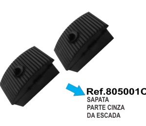 SAPATA PEQUENA PARTE CINZA